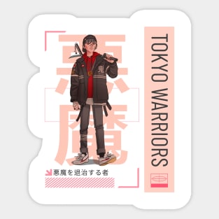 Tokyo Warrior Sticker